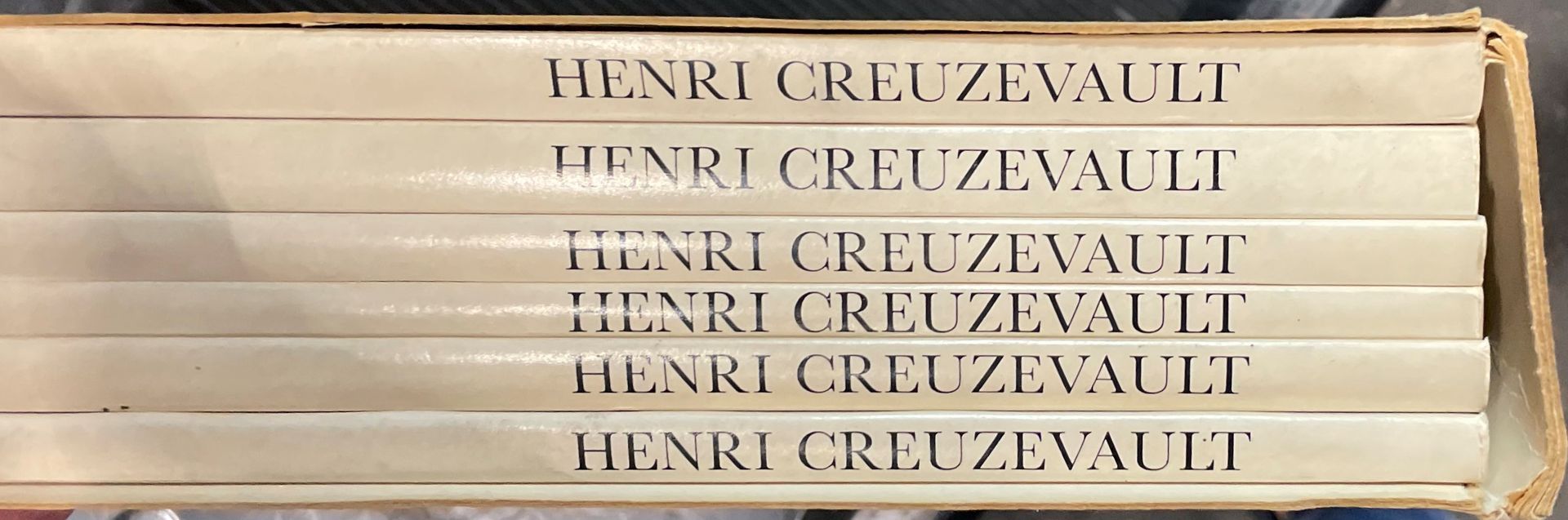 Null 
Henri CREUZEVAULT. 1905-1971

Die Montfort-Ausgaben, 1987

6 Bände in Mapp&hellip;