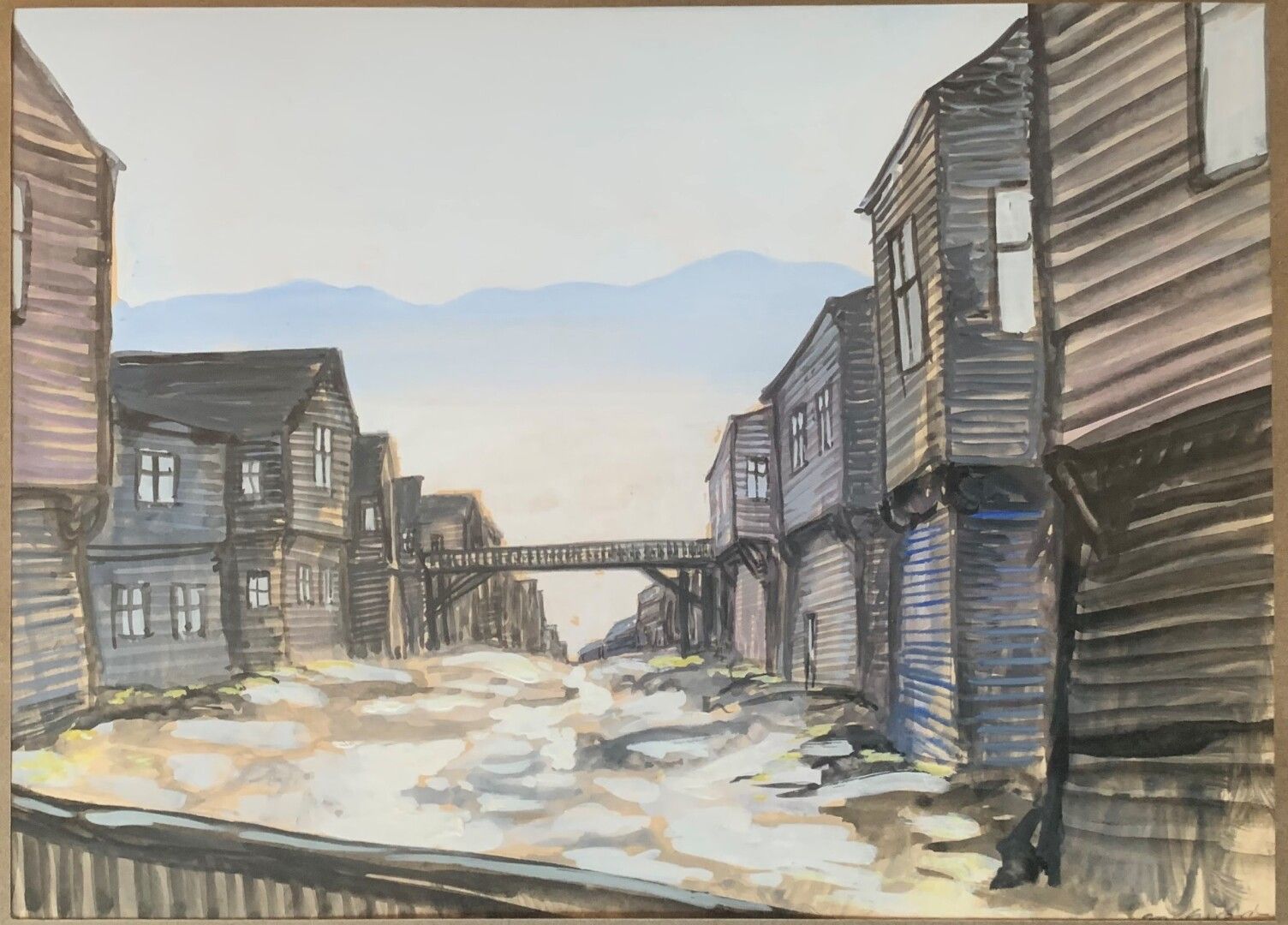 Null 
安德烈-吉拉尔(André GIRARD) (1901-1968) 



小木屋的小巷




右下角有签名的水彩画 




42 x 52 厘&hellip;