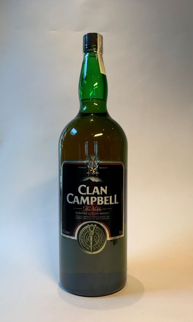 Null 3 bouteilles de CLAN CAMPBELL :

- The Noble Blended Scotch Whisky, 4,5 lit&hellip;