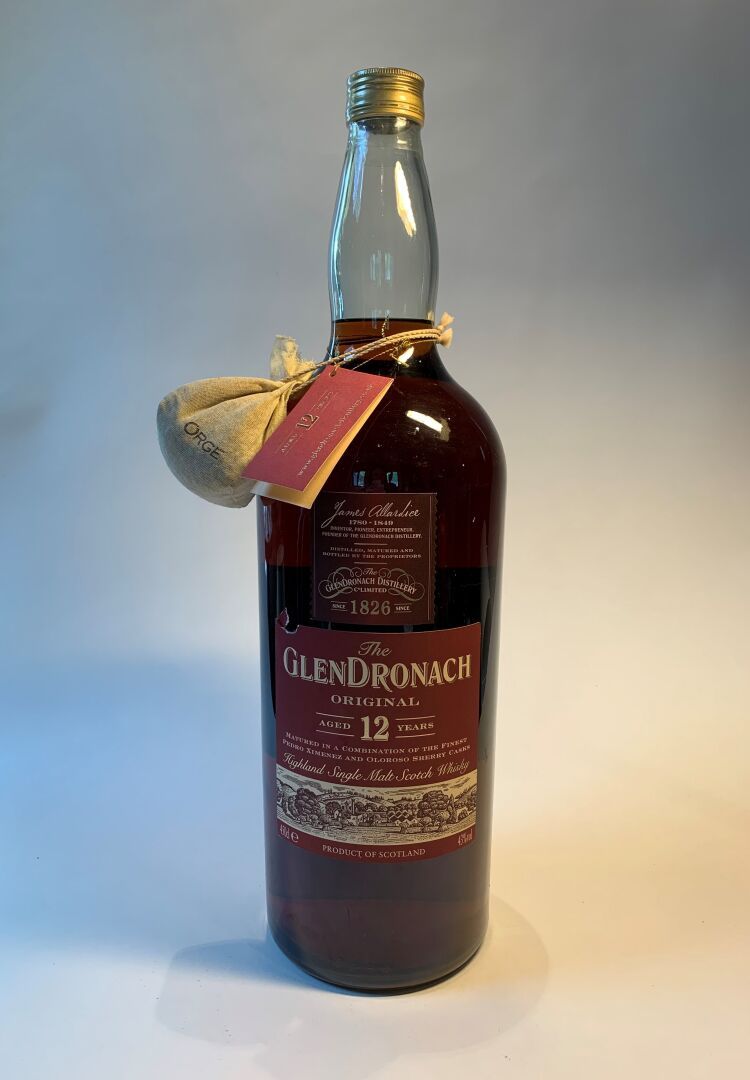 Null 1 bouteille de GLENDRONACH Original 12 years Matured in a combination of th&hellip;