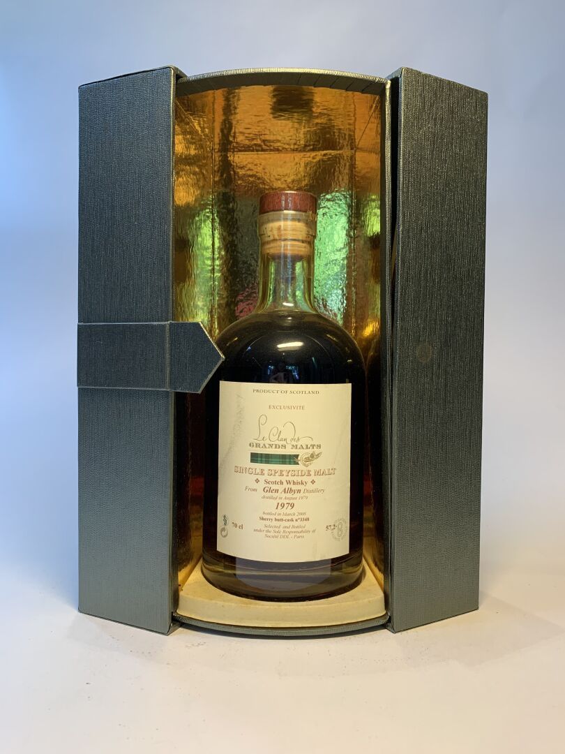 Null 1 bouteille de GLEN ALBYN Single Speyside Scotch Whisky, Le Clan des Grands&hellip;