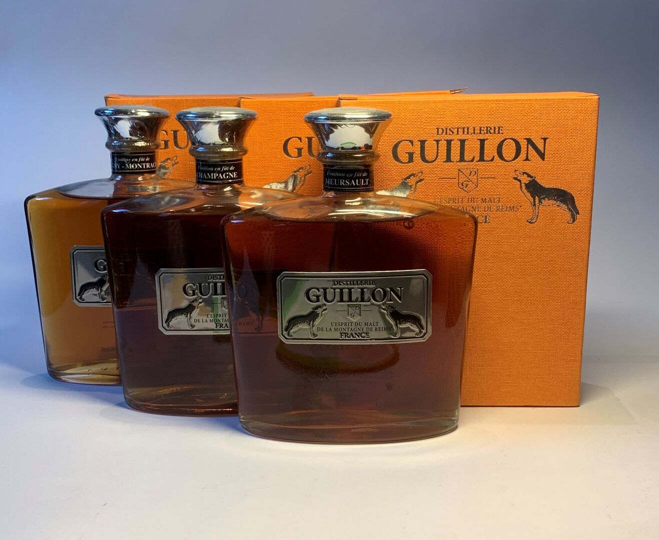 Null 5 bouteilles de GUILLON L'Esprit du Malt de la Montagne de Reims, 70 cl, 43&hellip;