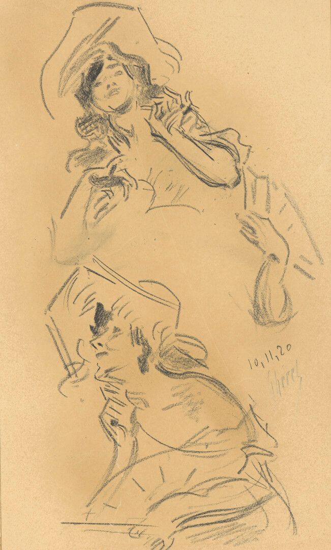Null Jules CHÉRET

(1836-1932)

Étude de jeune femme

Deux fusains.

37 x 22,5 c&hellip;