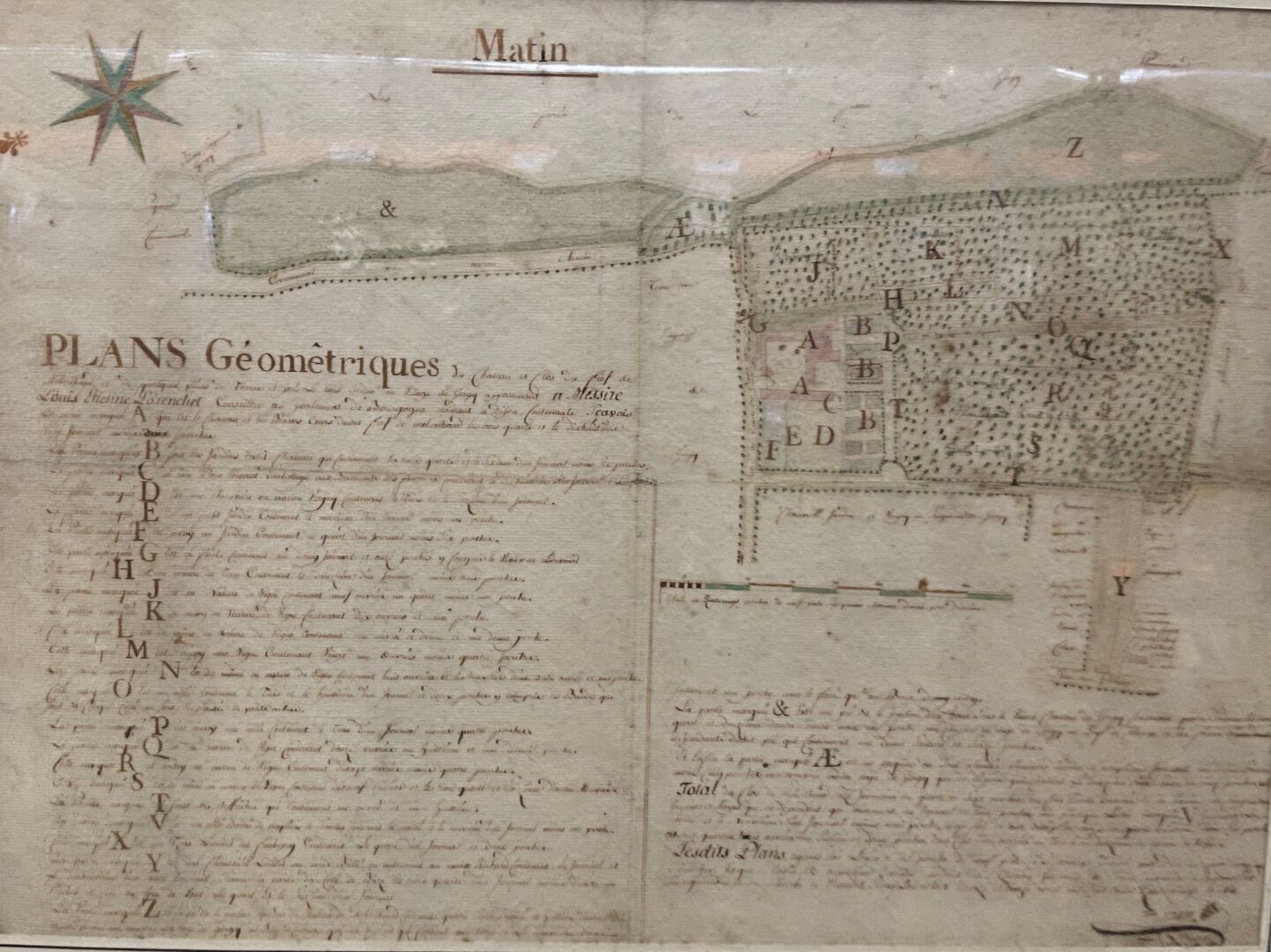 Null Geometrische Pläne des Schlosses von Meberthaud (Gergy, Burgund).

Aquarell&hellip;