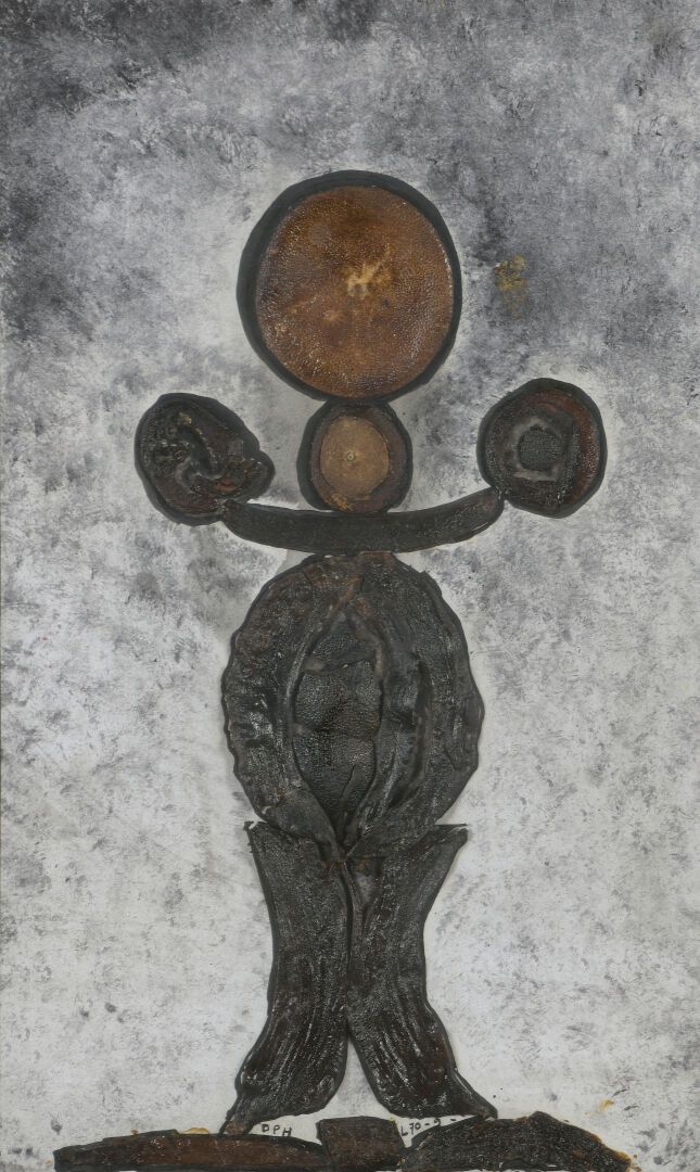 Null 菲利普-德鲁 (1918-2001)
特征
柑橘皮和印度水墨、
下方有单字，标题和日期为1970年。
在中间。
48 x 29 cm