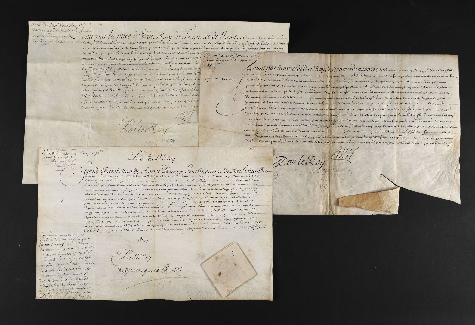 Null [LOUIS XIV]
Set of documents:
- Piece signed "Louis" secretary. Paris, Apri&hellip;