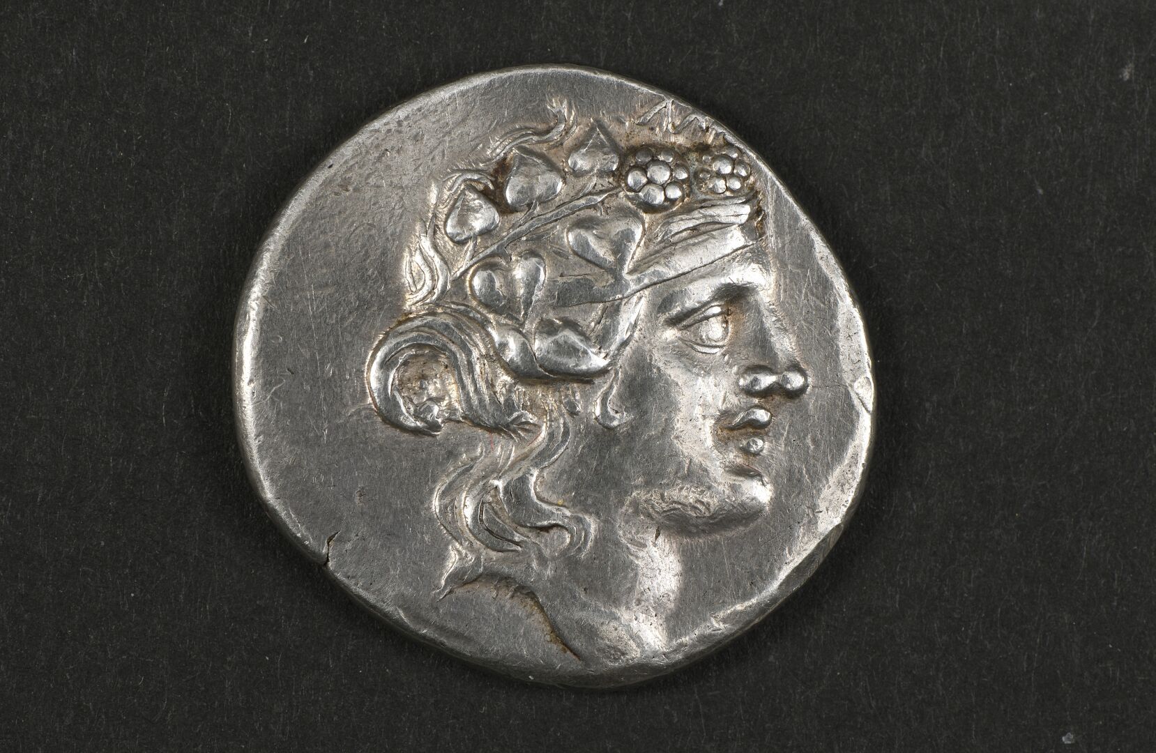 Null Thasos (Insel).
Tetradrachme (16,86 g - HGC 358).
Leicht gereinigt. TTB