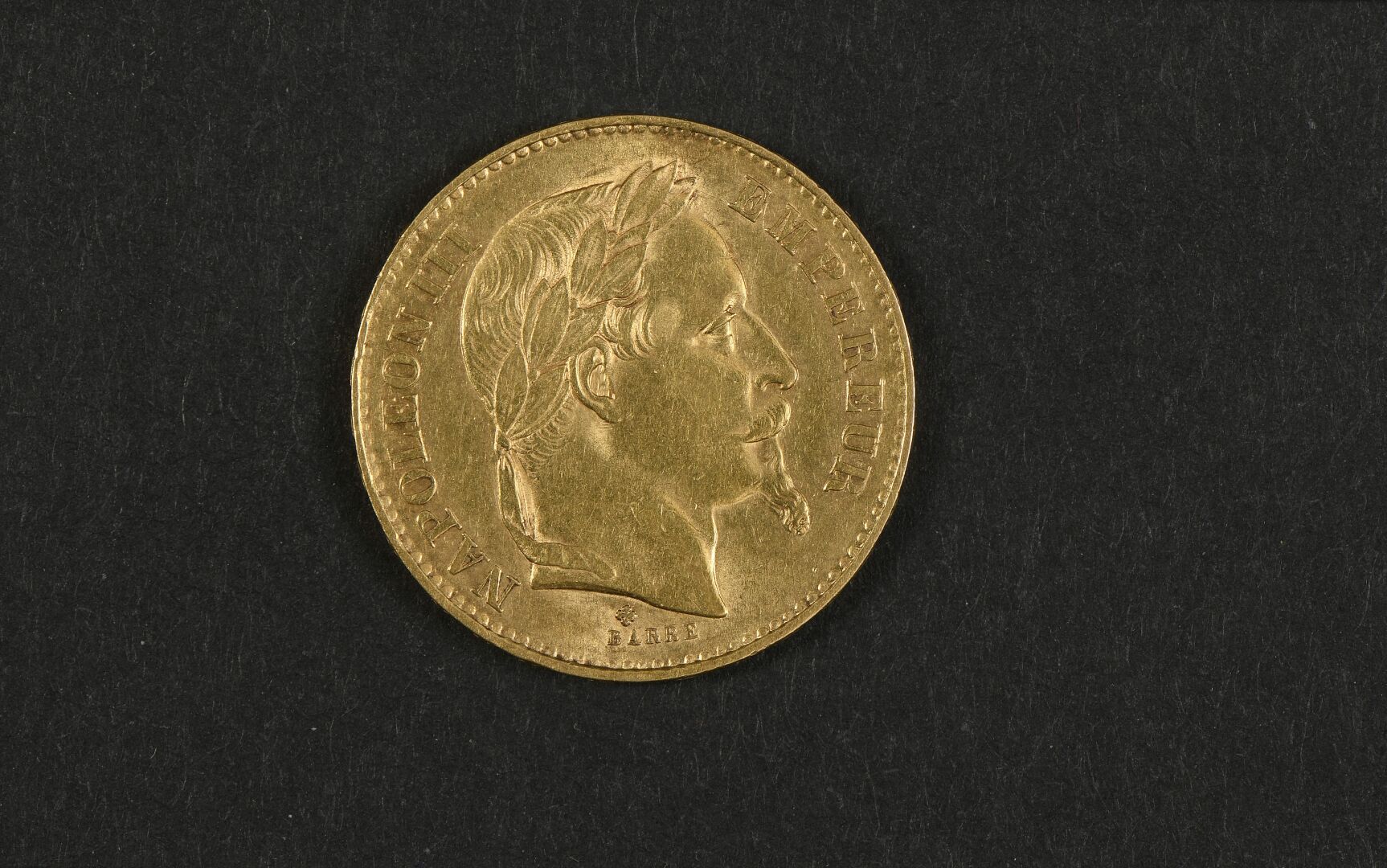 Null 法国 - 第二帝国。
20法郎头像，1868年BB(G.1062 - Fr.585)。
TTB至极品