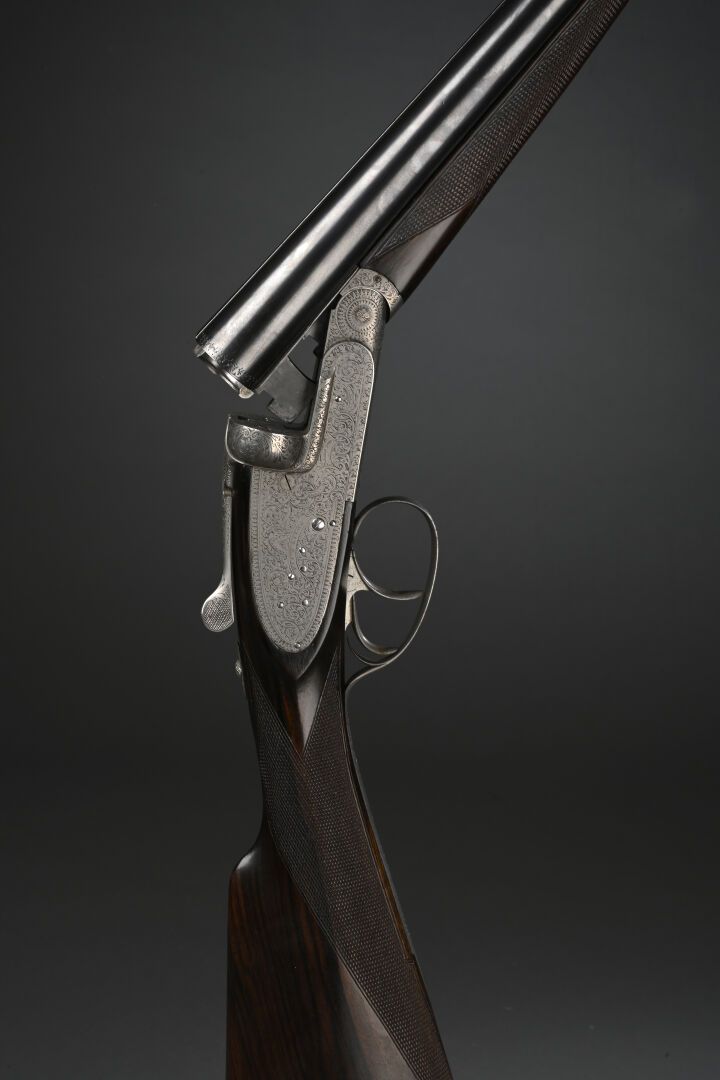 Null Fusil Auguste Francotte juxtaposé à platines calibre 12/70 (n°87217). Canon&hellip;