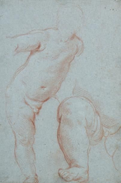 Ecole Italienne du XVIIIe siècle Étude d'un enfant nu et d'une jambe d'enfant
Sa&hellip;