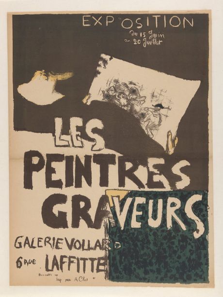 Pierre BONNARD (1867 - 1947) LES PEINTRES GRAVEURS, affiche. 1896
Lithographie e&hellip;
