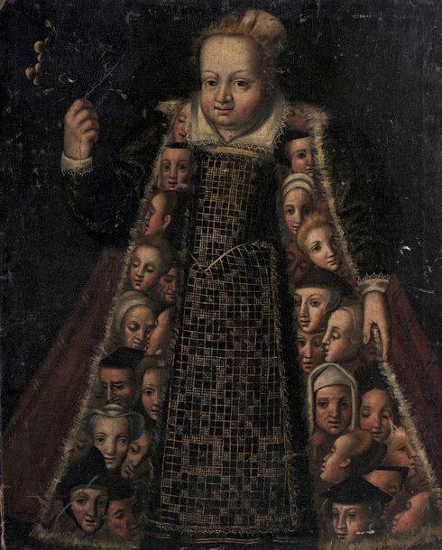 École ESPAGNOLE du XVIe siècle Jeune femme et son ascendance
Toile.
82 x 65 cm
S&hellip;