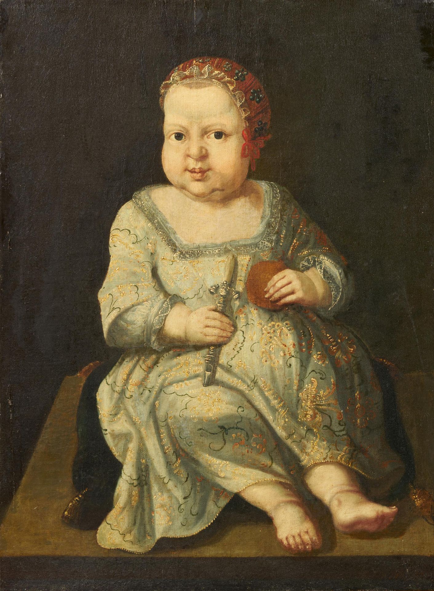 NIEDERLÄNDISCHE SCHULE ÉCOLE NÉERLANDAISE
17e siècle.
Titre : Portrait d'une pet&hellip;