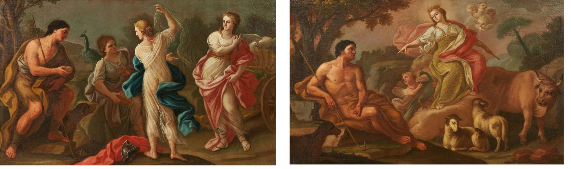 Neapolitanische Schule NEAPOLITAN SCHOOL
18th c.
Title: Two paintings: The Judgm&hellip;