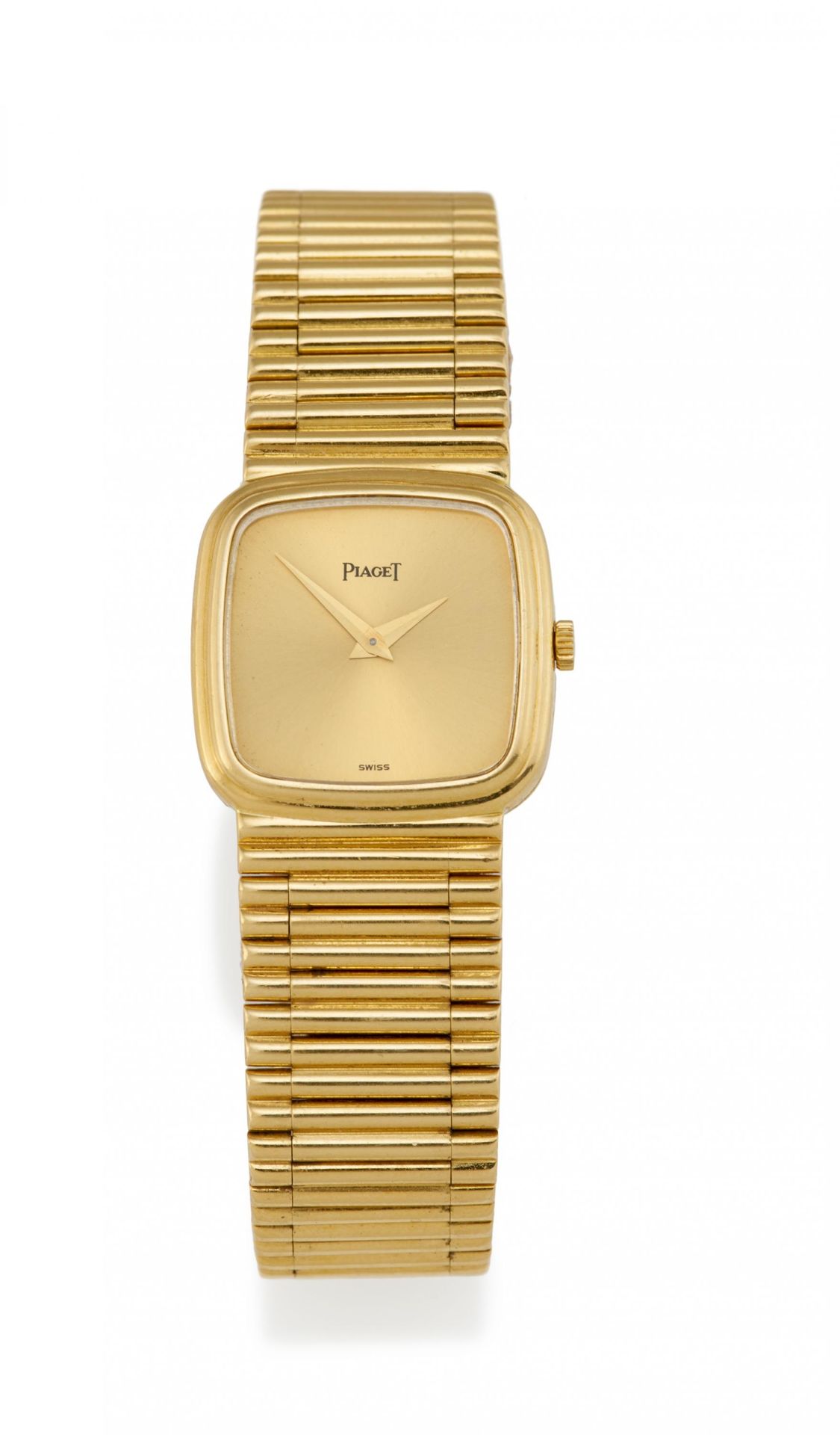 PIAGET PIAGET
手表。原产地。 瑞士，La Côte-aux-Fees。
日期。 约。1960/70.
发条。手 动上链。
表壳/表带： 750/-&hellip;