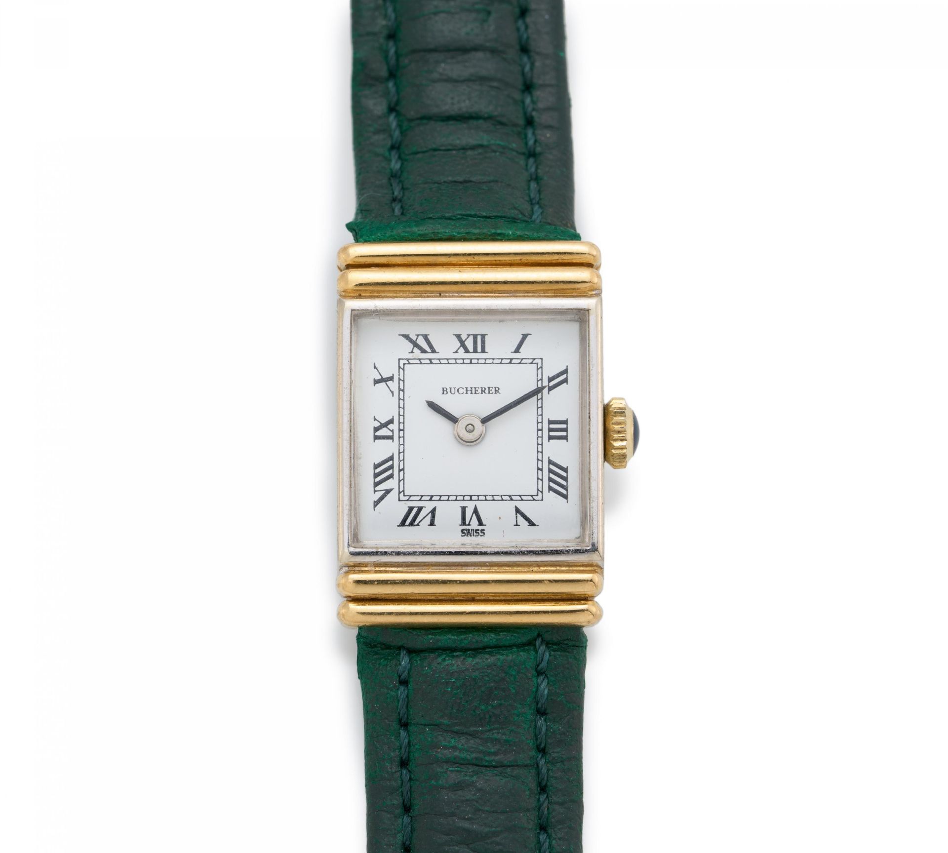 BUCHERER BUCHERER
Wristwatch. 

Origin: Switzerland. 
Date: ca. 1960. 
Clockwork&hellip;