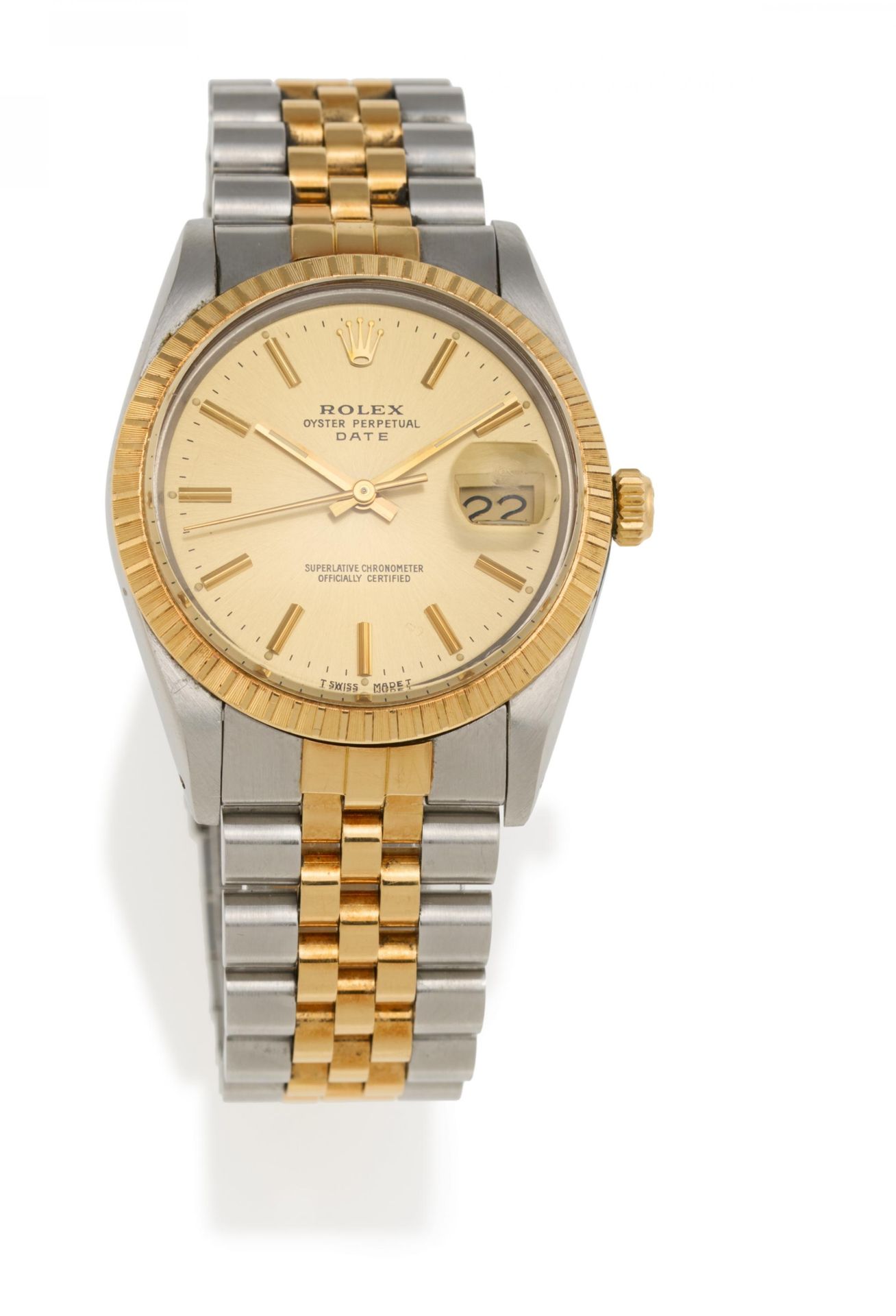 ROLEX ROLEX
Date. Reloj de pulsera. 

Origen: Suiza, Ginebra. 
Fecha: Ca. 1980. &hellip;