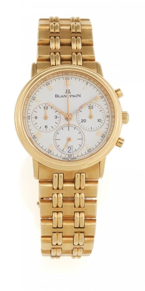 BLANCPAIN BLANCPAIN
Villeret Chronographe. Montre-bracelet. 

Origine : Suisse. &hellip;