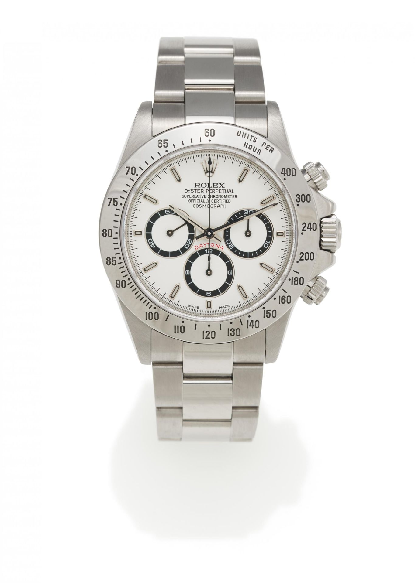 ROLEX ROLEX
Daytona. Wristwatch. 

Origin: Switzerland, Geneva. 
Date: Ca. 2000.&hellip;