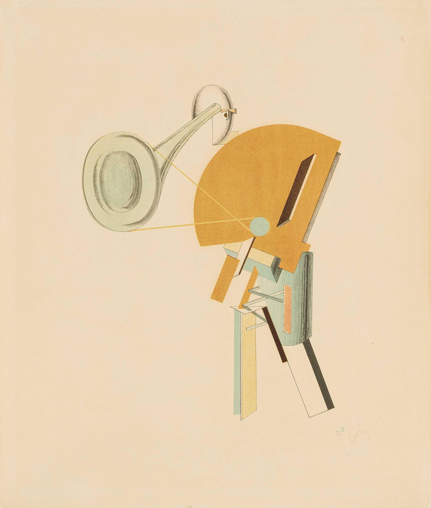 El Lissitzky LISSITZKY, EL
1890 Potschinok/Smolensk - 1941 Moscow

Title: Ansage&hellip;