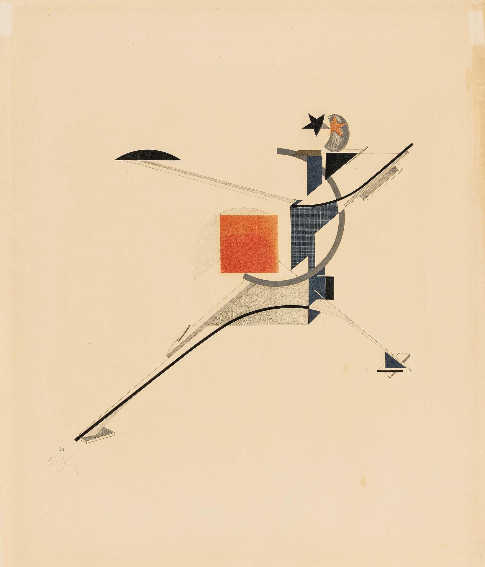El Lissitzky LISSITZKY, EL
1890 Potschinok/Smolensk - 1941 Moscow

Title: Neuer.&hellip;