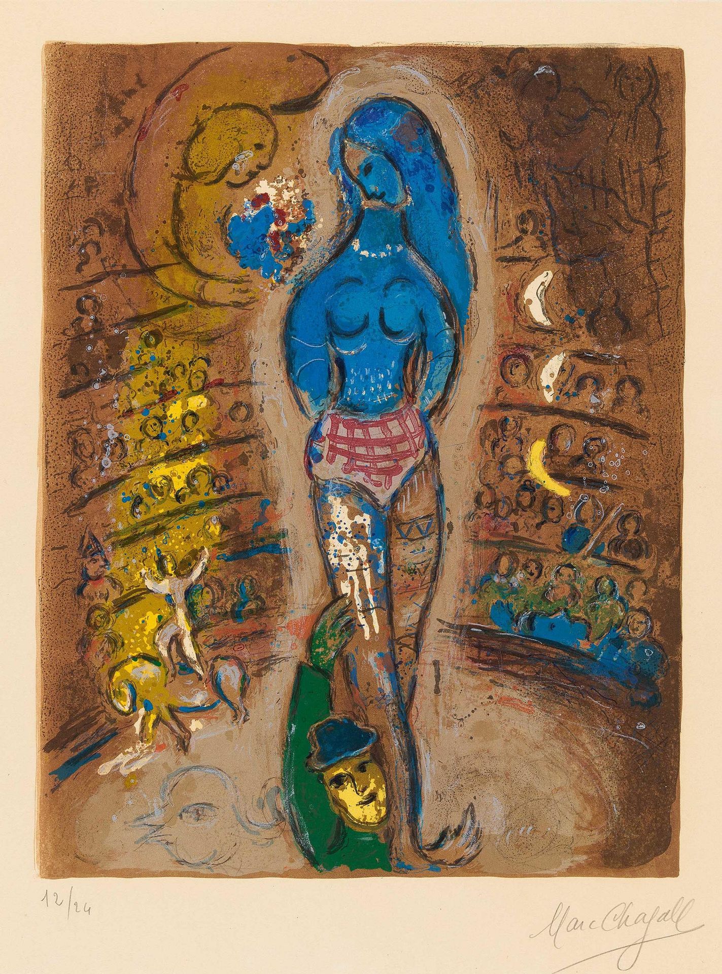 Marc Chagall CHAGALL, MARC
1887 Vitebsk - 1985 St. Paul de Vence

Title: Untitle&hellip;