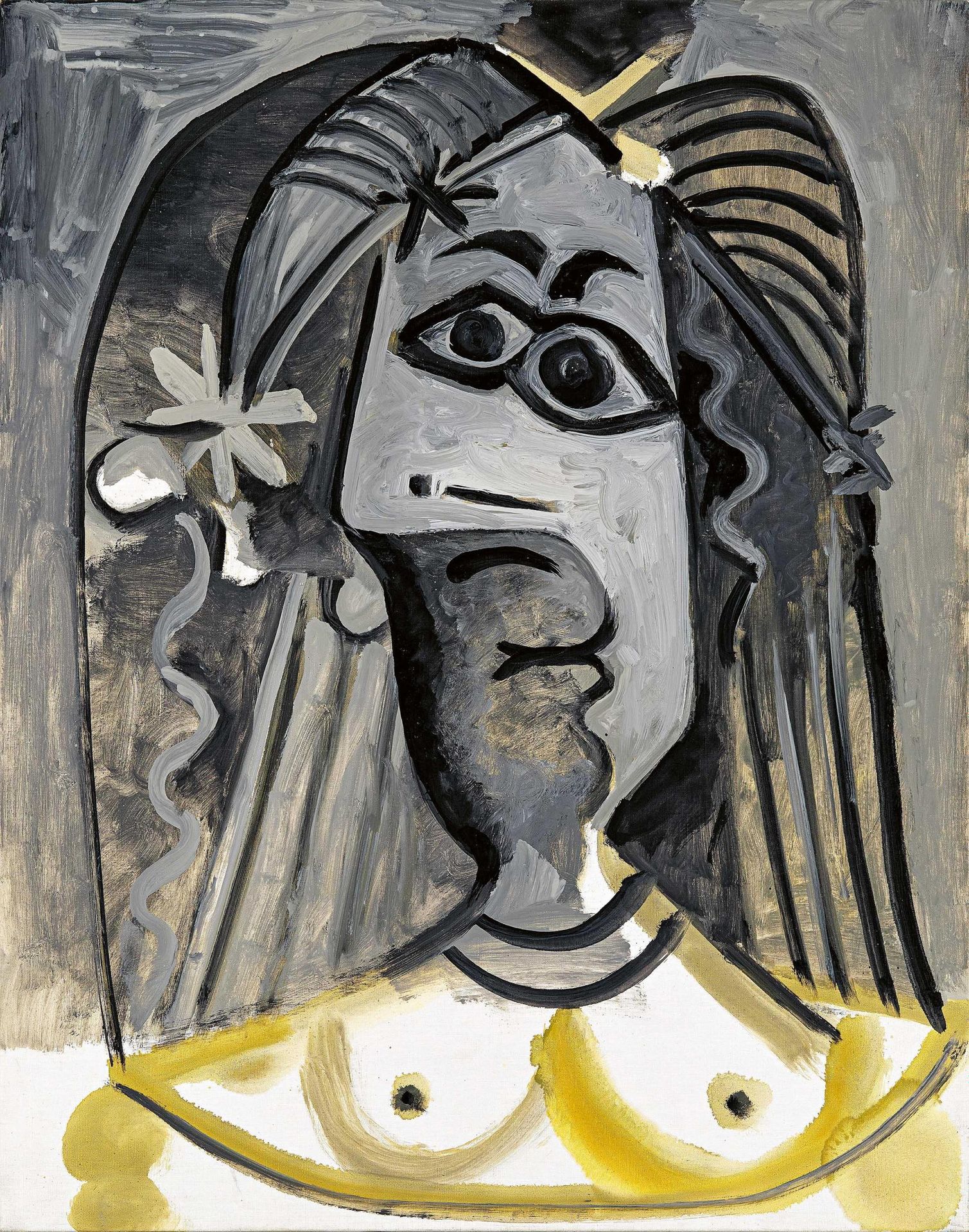 Pablo Picasso PICASSO, PABLO
1881 Malaga - 1973 Mougins

Titolo: Buste de femme.&hellip;