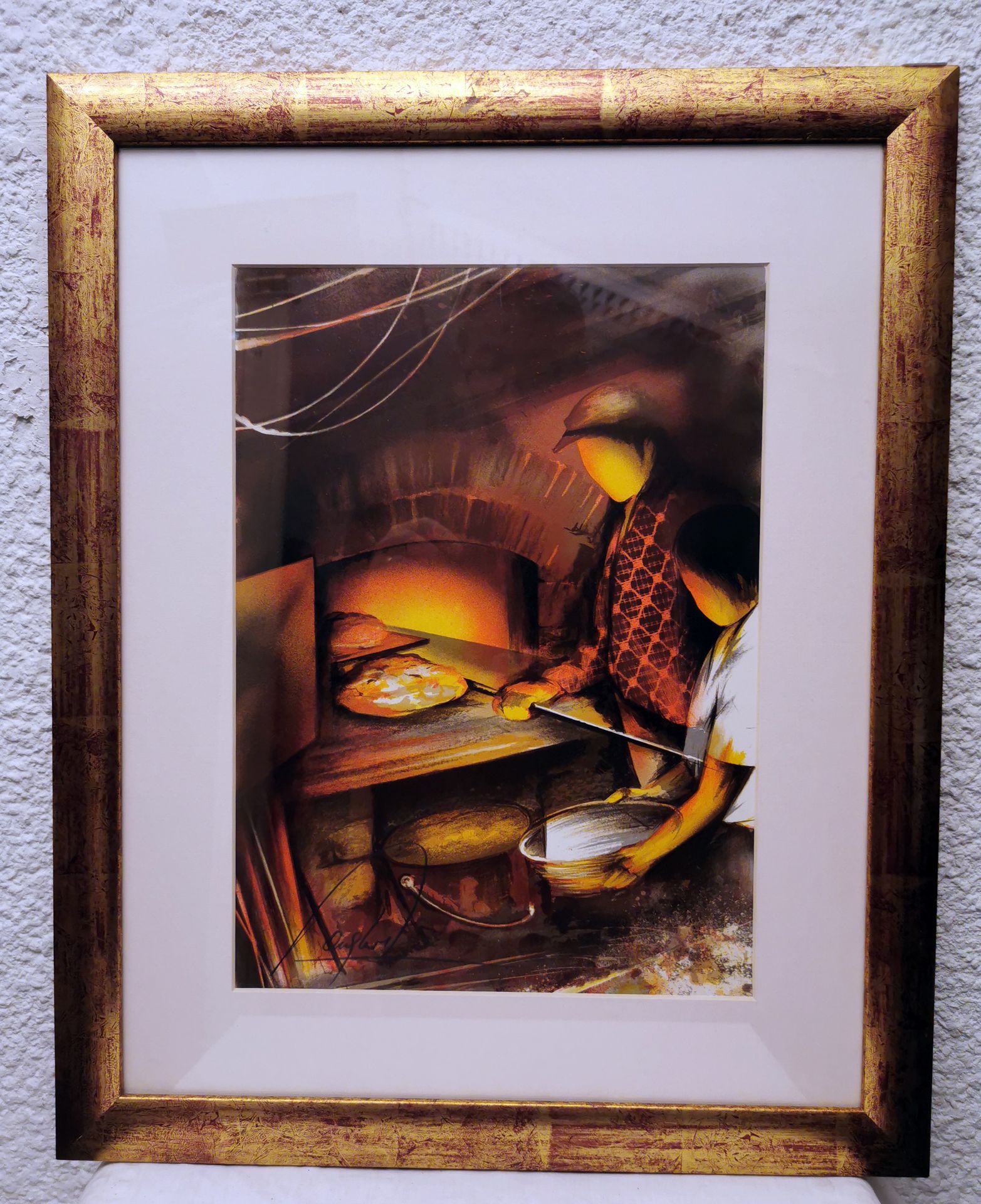 Raymond Poulet RAYMOND POULET SBG "THE POTTER" LITHOGRAPH WITHOUT FRAME 38X28 FR&hellip;