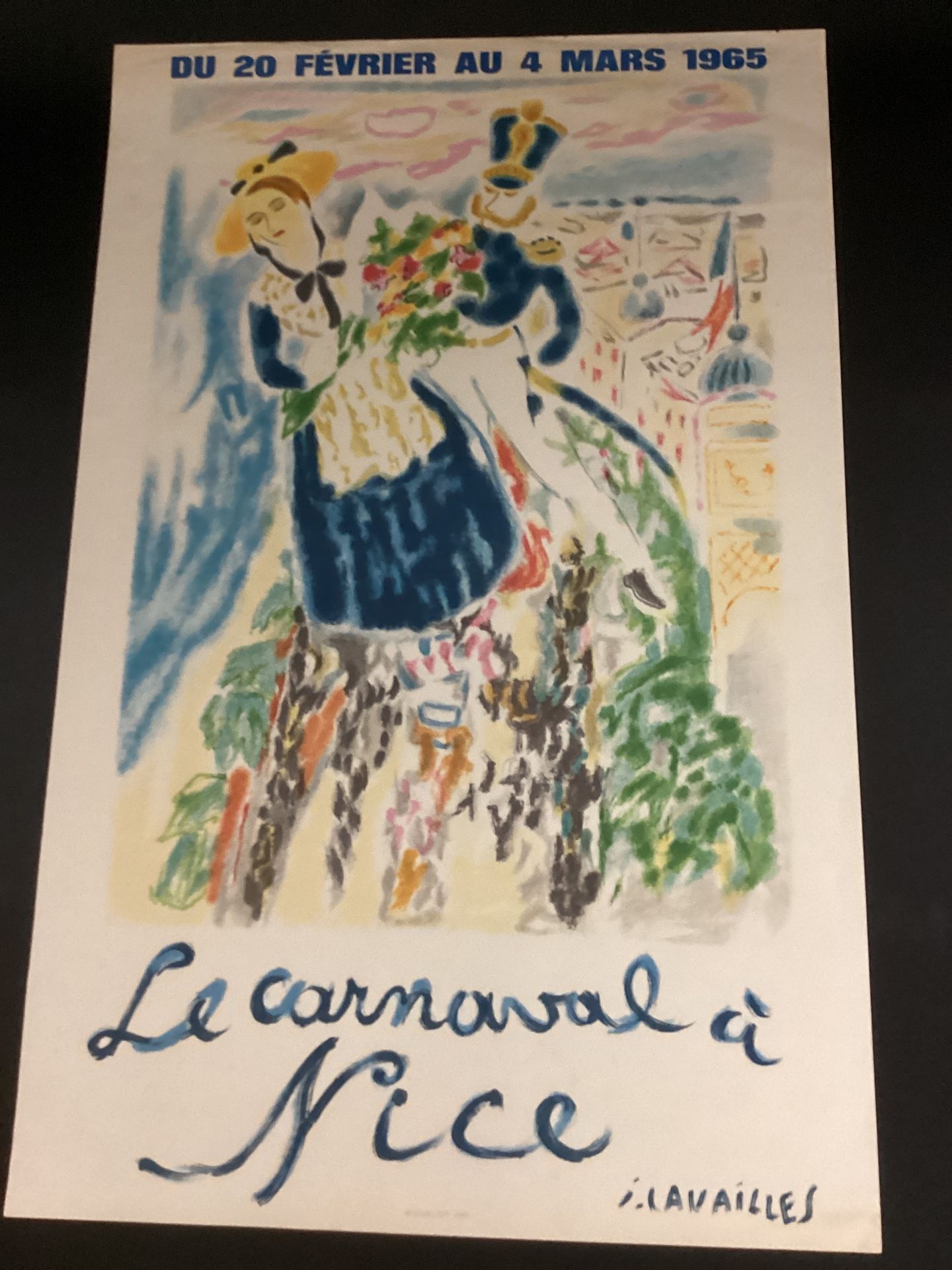 Null CAVAILLES « Carnaval de Nice » 1965 – 40x63