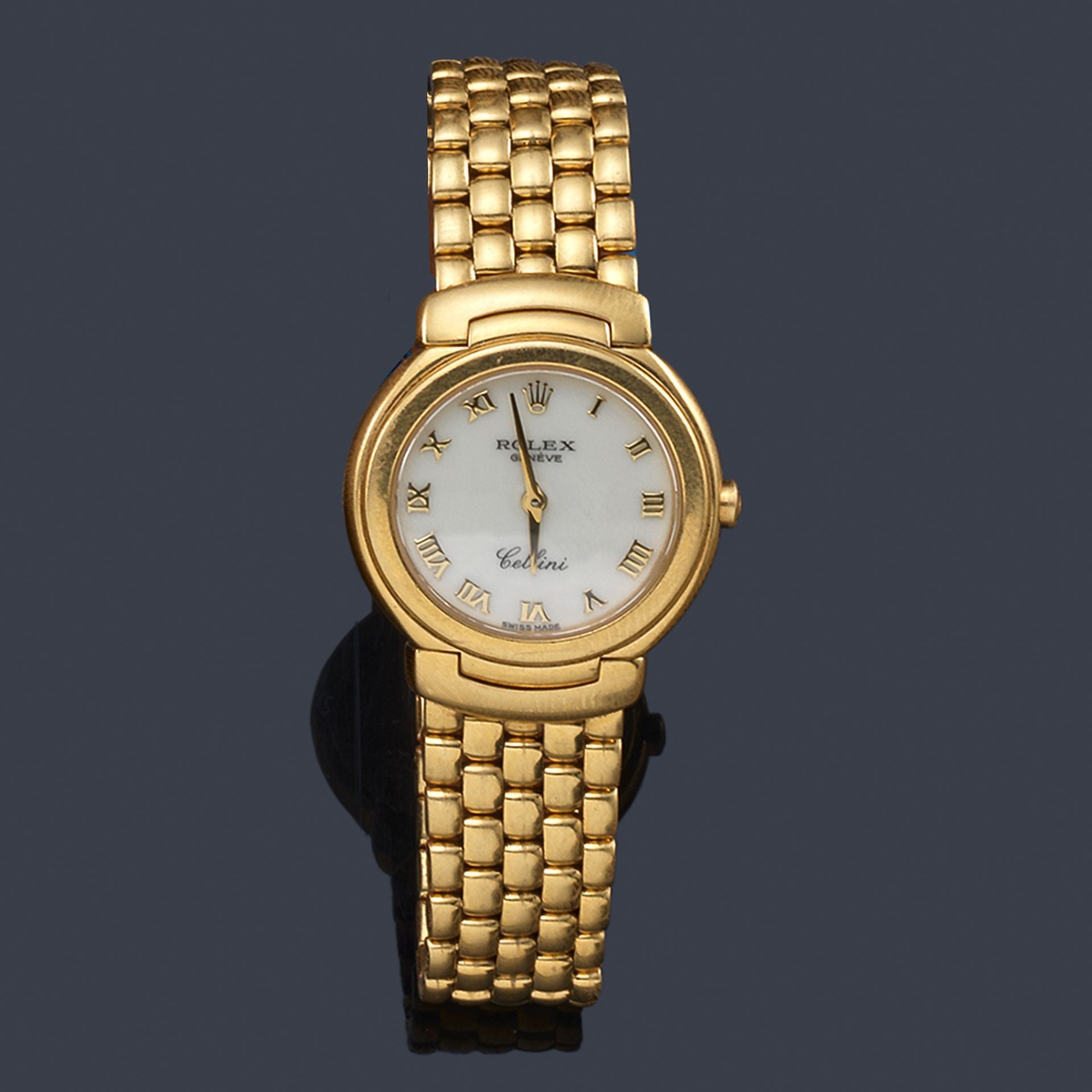 ROLEX Cellini ref. Ladies' 6621 with 18K yellow gold case and bracelet. With box&hellip;