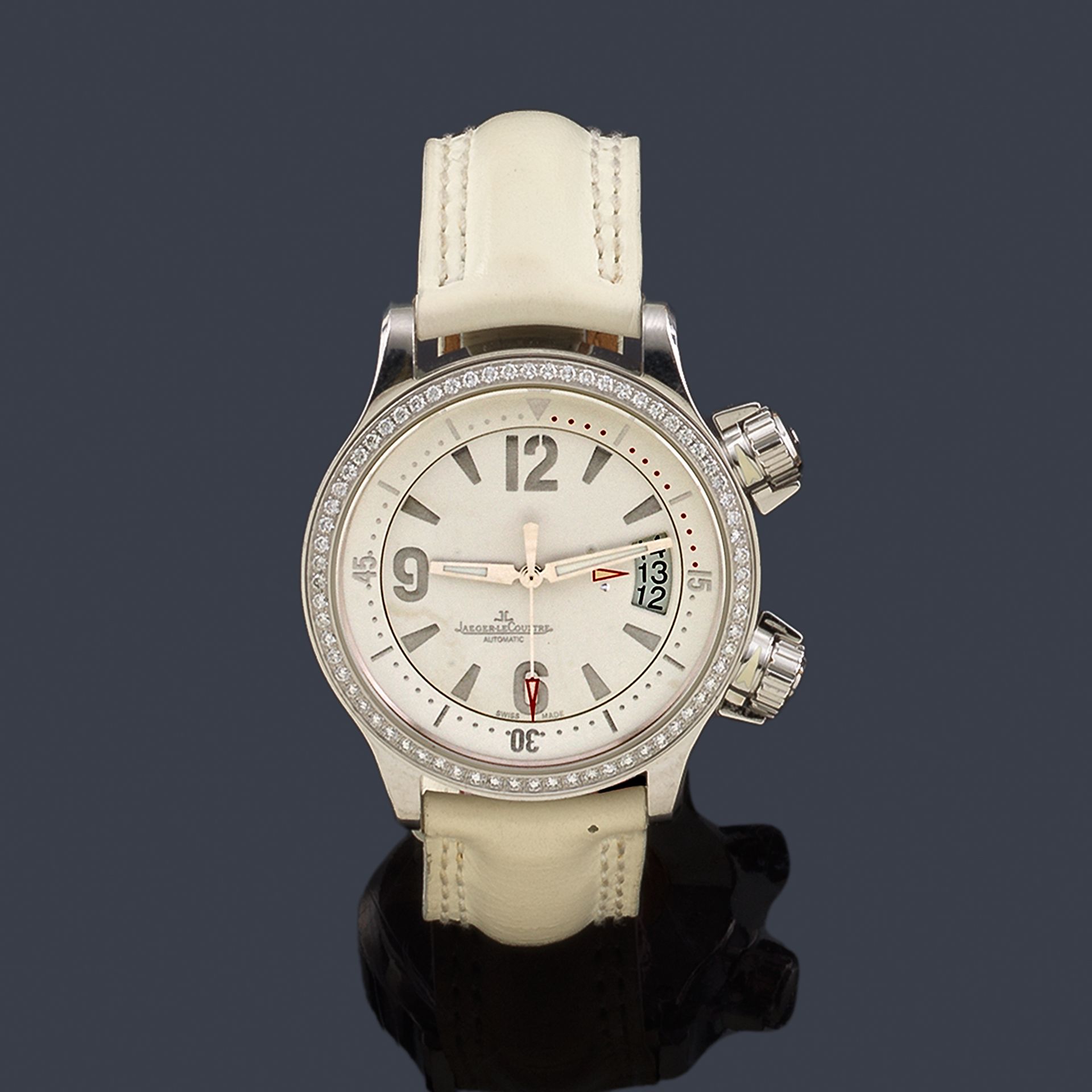 JAEGER LECOULTRE Master Compressor Lady ref. 148.8.60 for women with steel case &hellip;