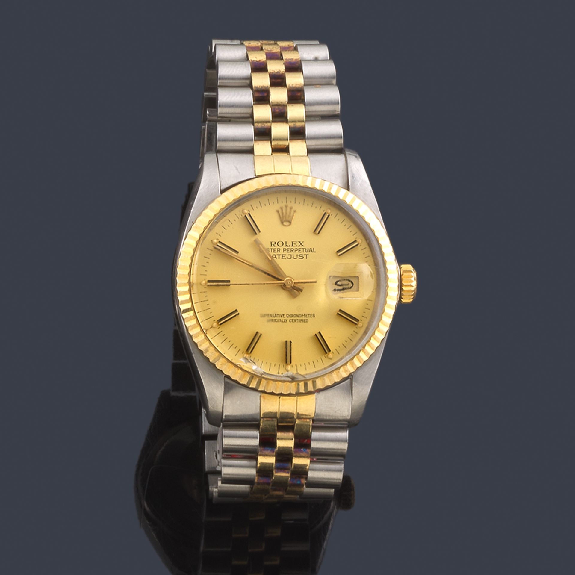 ROLEX Oyster Perpetual Date Just ref. Gent's 16013 Superlative Chronometer Offic&hellip;