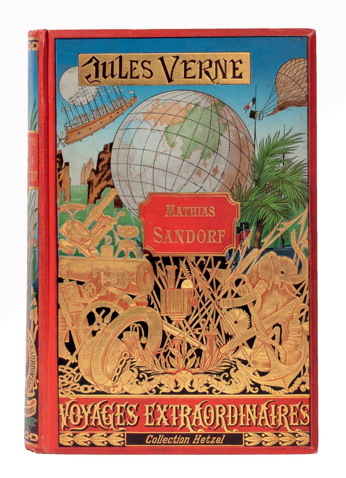 Null [Mers et Océans] Mathias Sandorf par Jules Verne. Illustrations de Férat. P&hellip;