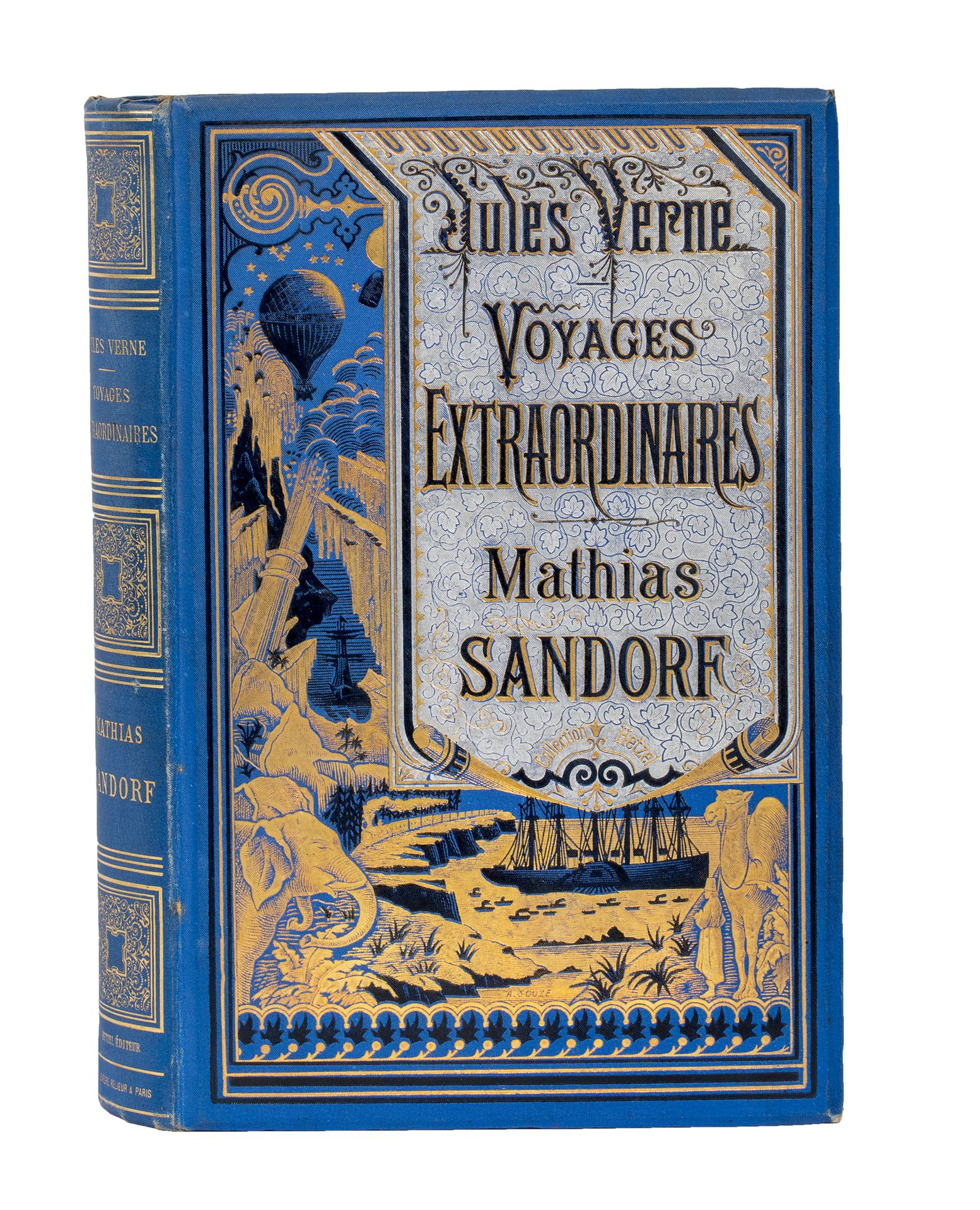 Null [Mers et Océans] Mathias Sandorf par Jules Verne. Illustrations de Férat. P&hellip;
