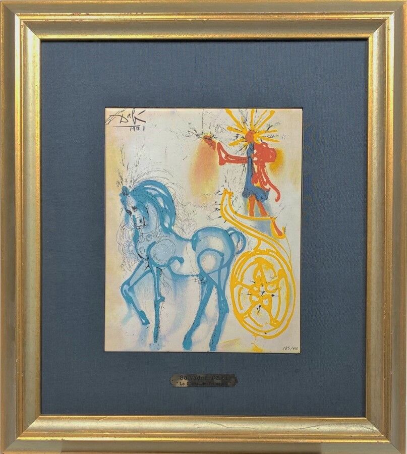 Null Salvador DALI (1904-1989) Dopo

Cavallo di trionfo, 1971

Cromografia a cal&hellip;