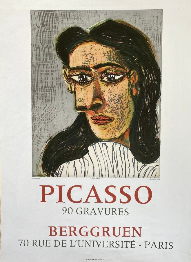 Null Pablo PICASSO (1881-1973)

Galerie Berggruen, Paris, 1971, Picasso 90 engra&hellip;