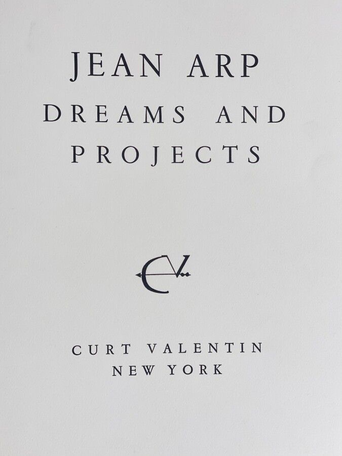 Null 
(Jean ARP/ Hans ARP) (1886-1966)




Jean Arp, Dreams and Projects, Curt V&hellip;