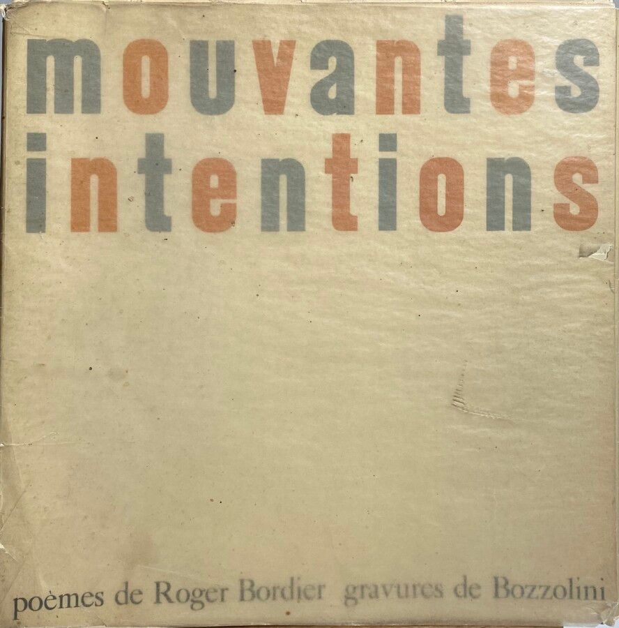 Null (SILVANO BOZZOLINI) (1911-1998)

Roger Bordier, Mouvantes intentions, Art d&hellip;