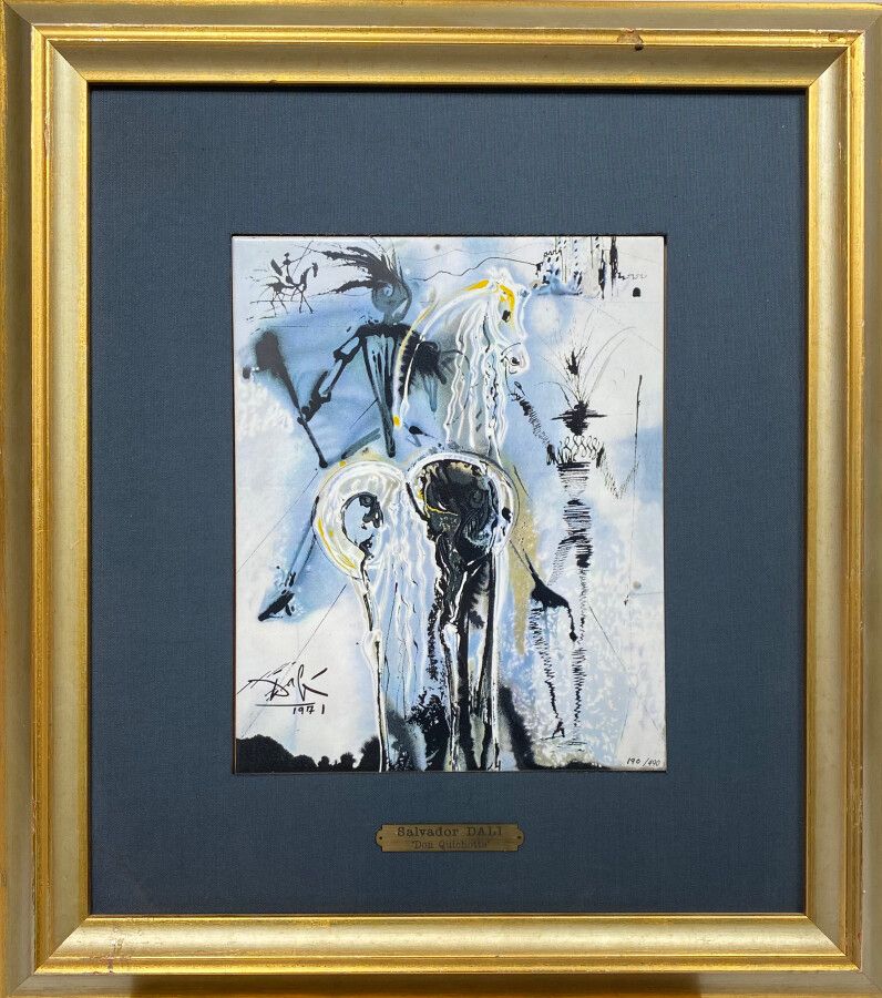 Null Salvador DALI (1904-1989) After

Don Quixote, 1971

Chromography on ceramic&hellip;