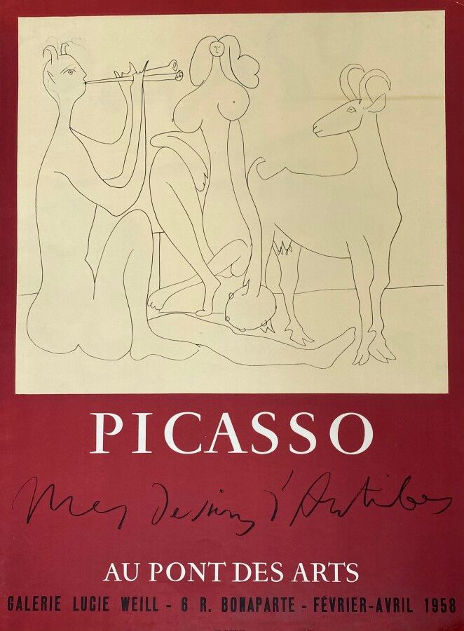 Null Pablo PICASSO (1881-1973)

Mes Dessins d'Antibes, Au Pont des Arts Galerie &hellip;