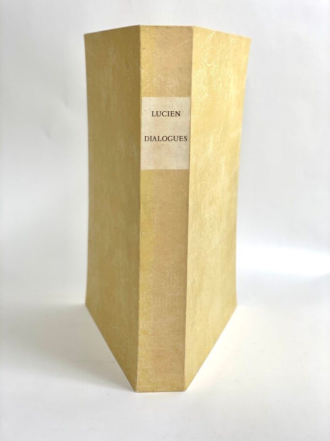 Null (Henri LAURENS) (1885-1954) -

 吕西安-德-萨莫萨特，对话。 亨利-劳伦斯的原始木刻。巴黎：Tériade，1951年&hellip;