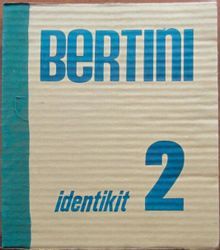 Gianni Bertini(1922-2010) • Identikit 2, Nansola 1984 Album in-4, 32 feuillets d&hellip;