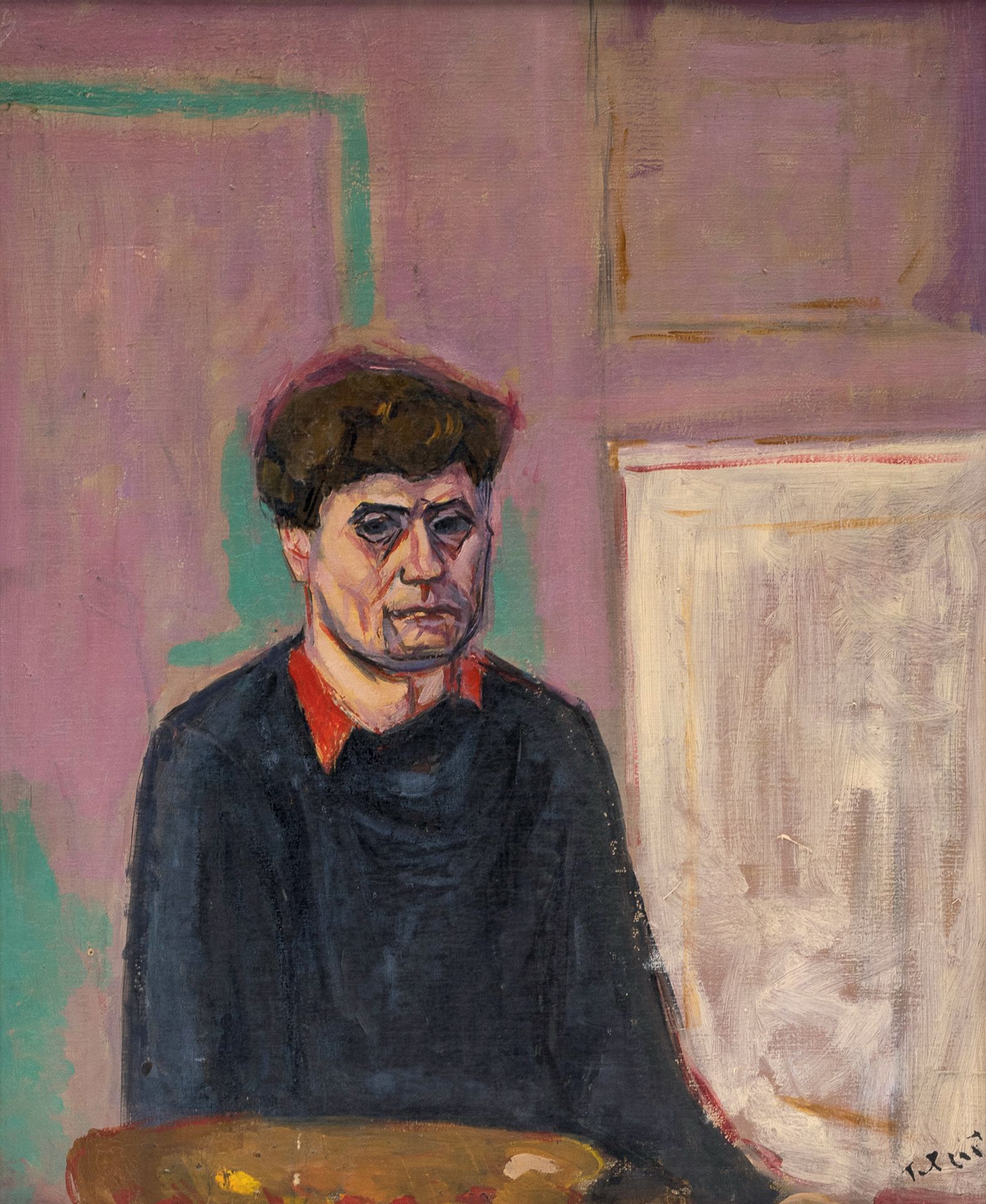 PIERRE TAL COAT (1905-1985) • Autoportrait, 1935
Huile sur toile, signée en bas &hellip;