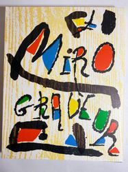 Joan MIRO - Jacques Dupin, Miro graveur. • Catalogue raisonné des gravures, 4 vo&hellip;