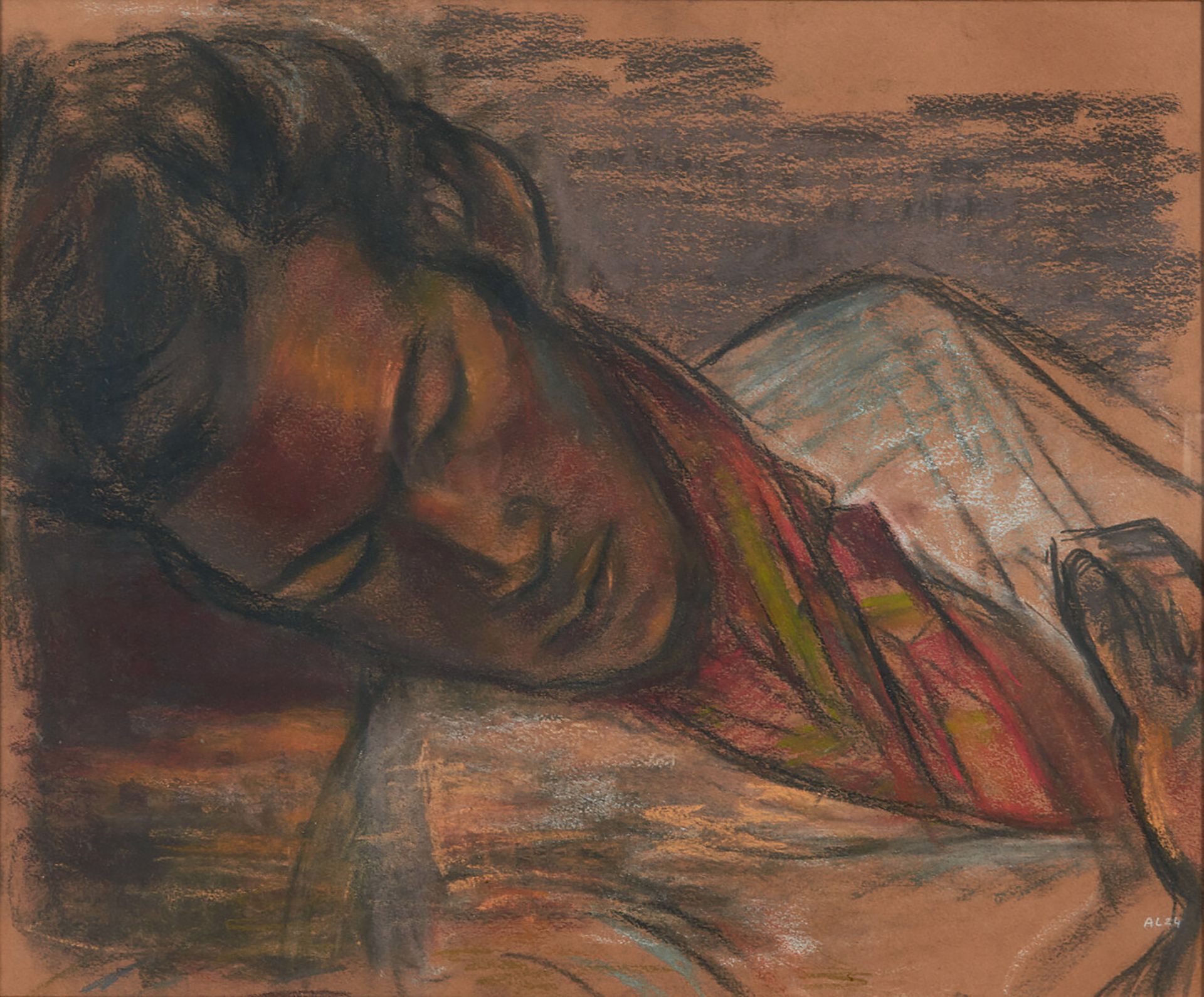 LHOTE André (1885-1962) La sieste
Pastel, signed with initials down right and da&hellip;