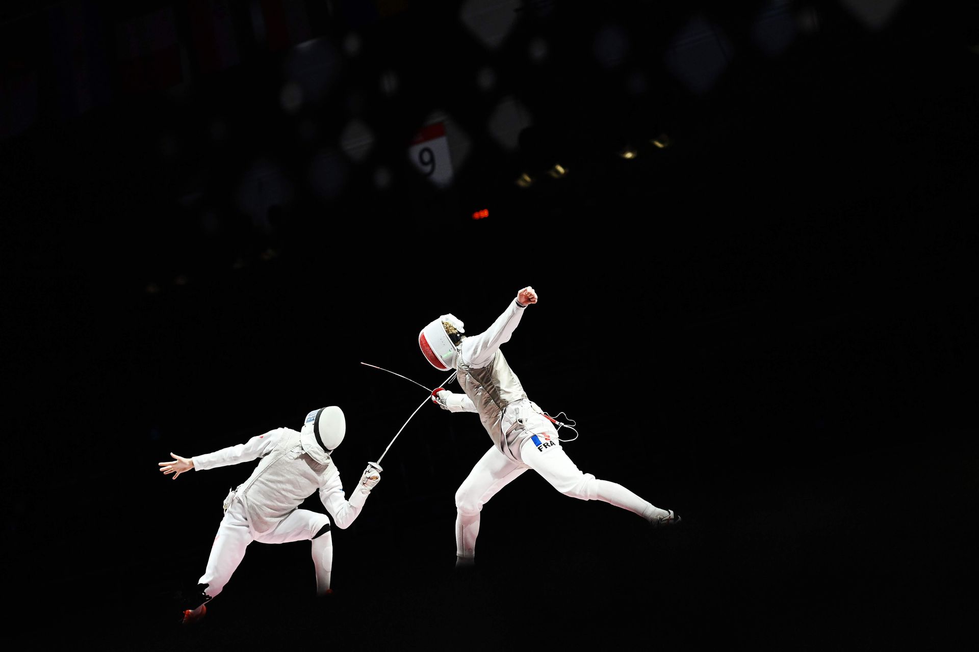 Null Tokyo 2020. Final France-Russia (Borodachev-Mertine), men's team foil © Sté&hellip;