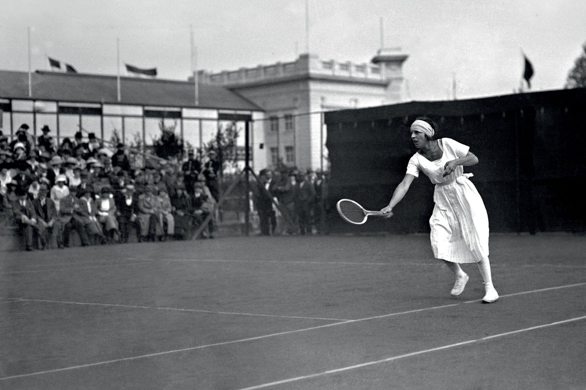 Null Antwerp 1920. Suzanne Lenglen, tennis © Collections L'Équipe 24 August 1920&hellip;