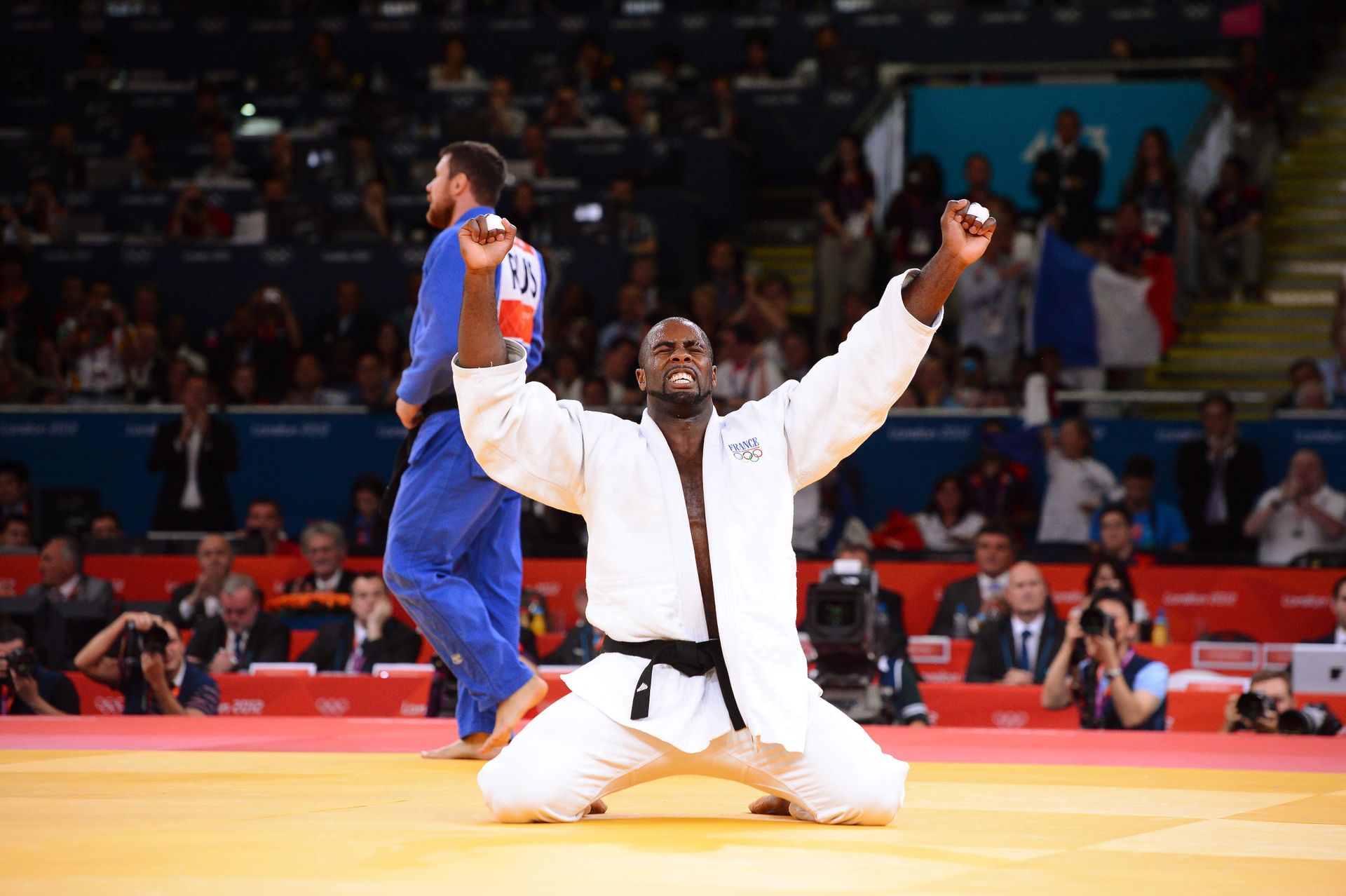 Null Londra 2012. Teddy Riner, judo © Stéphane Mantey/L'Équipe 3 agosto 2012. 
 &hellip;