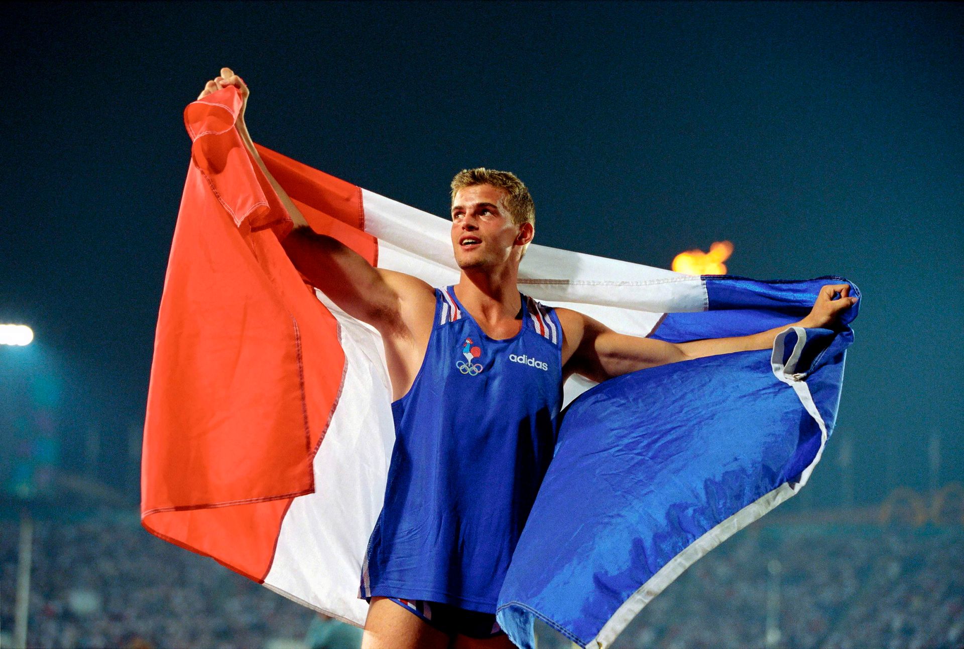 Null 1996年，亚特兰大。Jean Galfione，撑杆跳 © Bruno Fablet/L'Équipe 1996年8月2日。
要成为一个撑杆跳冠军，&hellip;