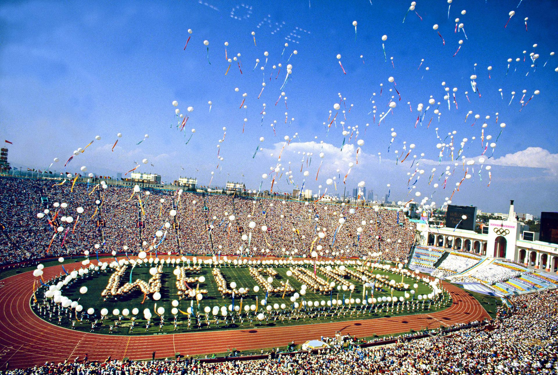 Null 洛杉矶1984年。开幕式 © André Lecoq/L'Équipe 1984年7月28日。
现代的第23届奥林匹克运动会在洛杉矶Memo-rial&hellip;